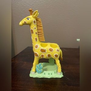 Jenny Jeff giraffe toothbrush holder